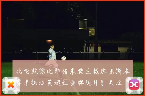 北伦敦德比即将来袭主裁班克斯本赛季执法英超红黄牌统计引关注